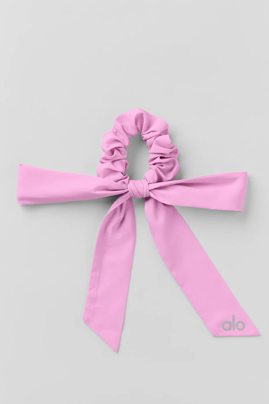 ALO | Love Knots Tie Scrunchie in Candy Heart Pink | Alo Yoga (US)
