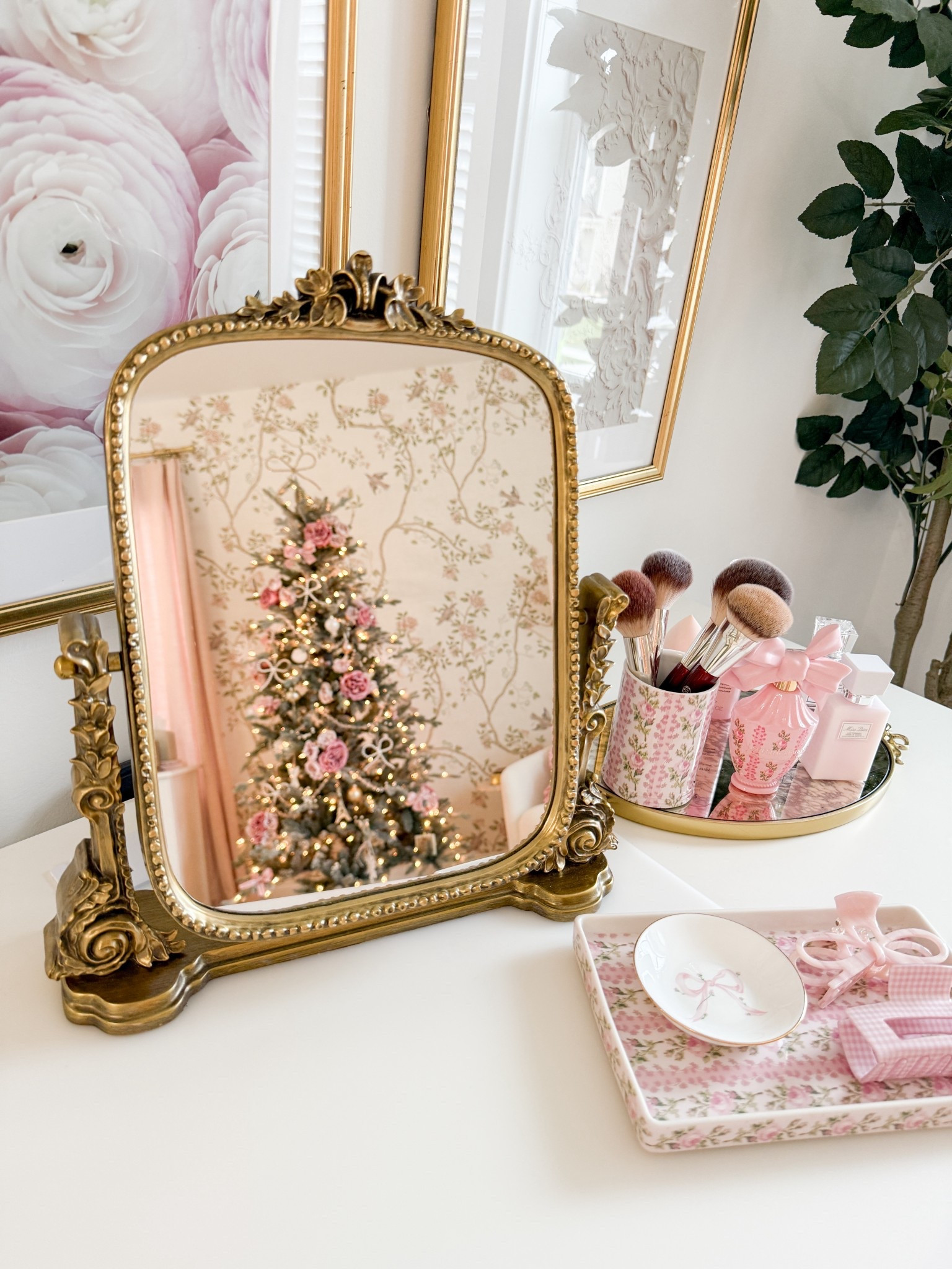 Girly vanity decor!

#LTKFindsUnder50 #LTKGiftGuide #LTKSaleAlert