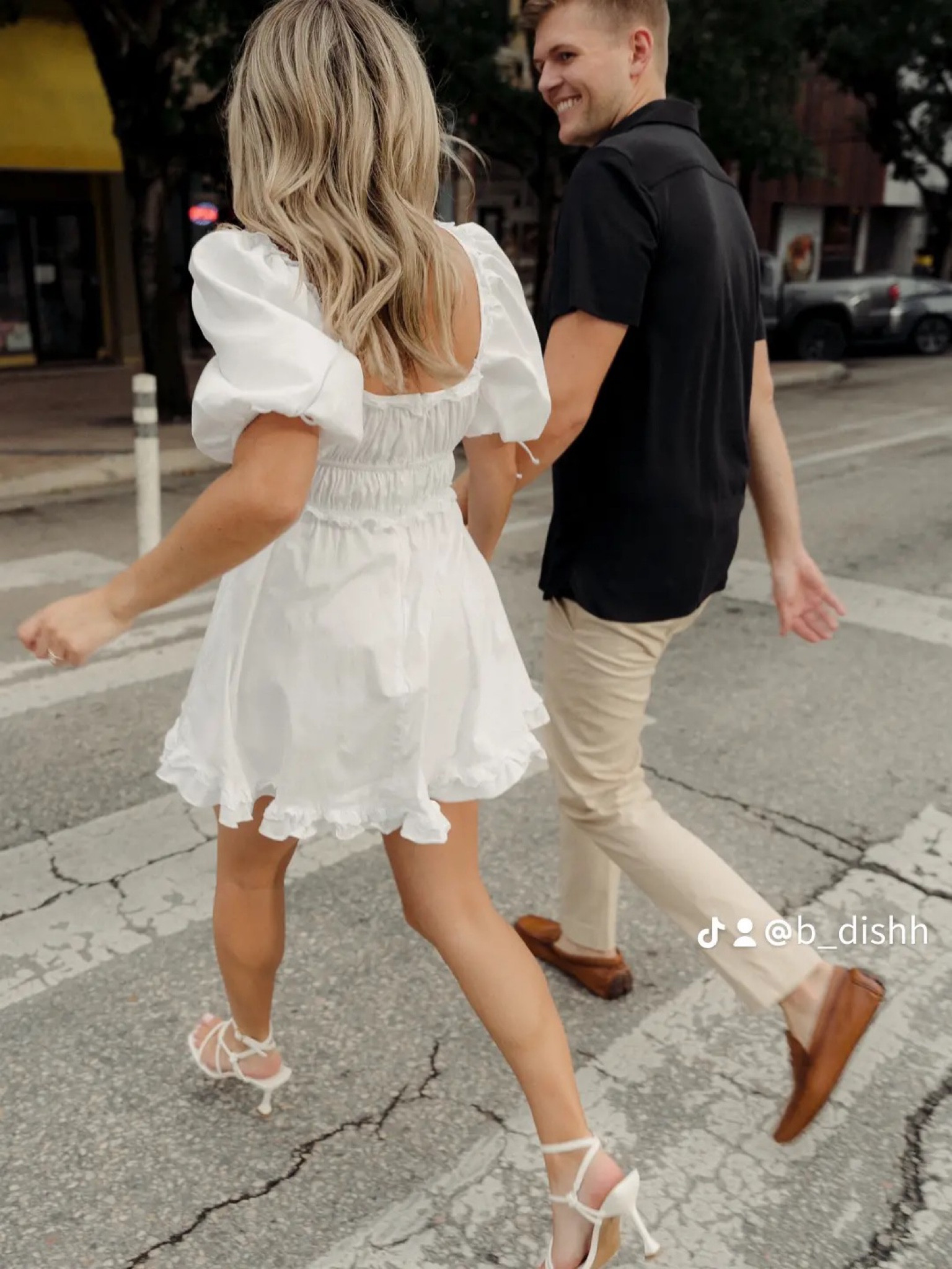 Engagement shoot dress #1 #engagementshoot #engagementphotos #littlewhitedress #bride #wedding 

#LTKwedding