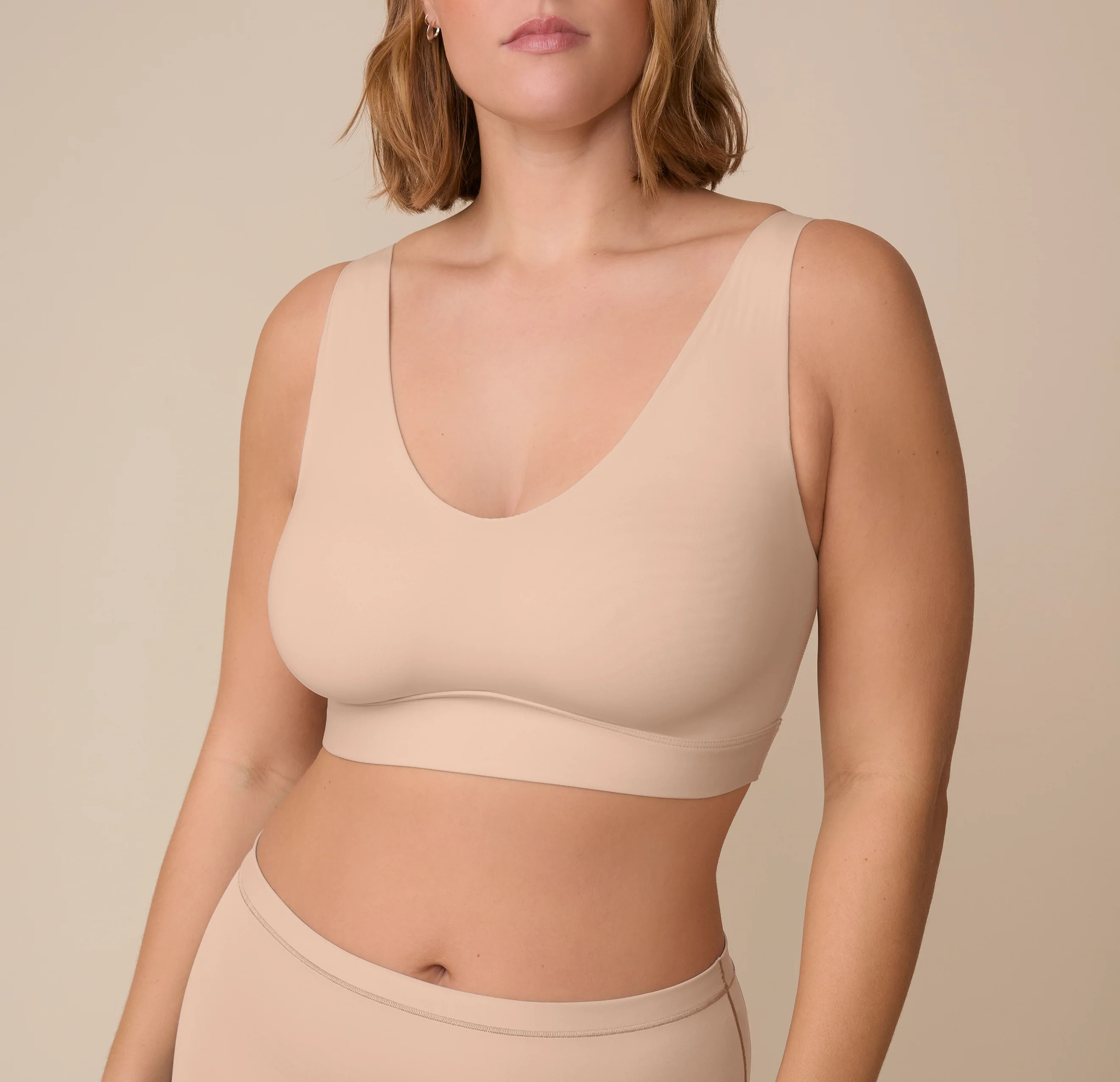 The Bliss Ultra Soft V-Neck Bralette | Harper Wilde