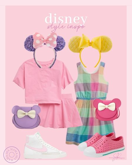 Disney style 
Disney outfit ideas 
Disney outfit inspo 
Girls Disney style
Disney world 
Mouse ears 

#LTKkids #LTKfamily #LTKtravel