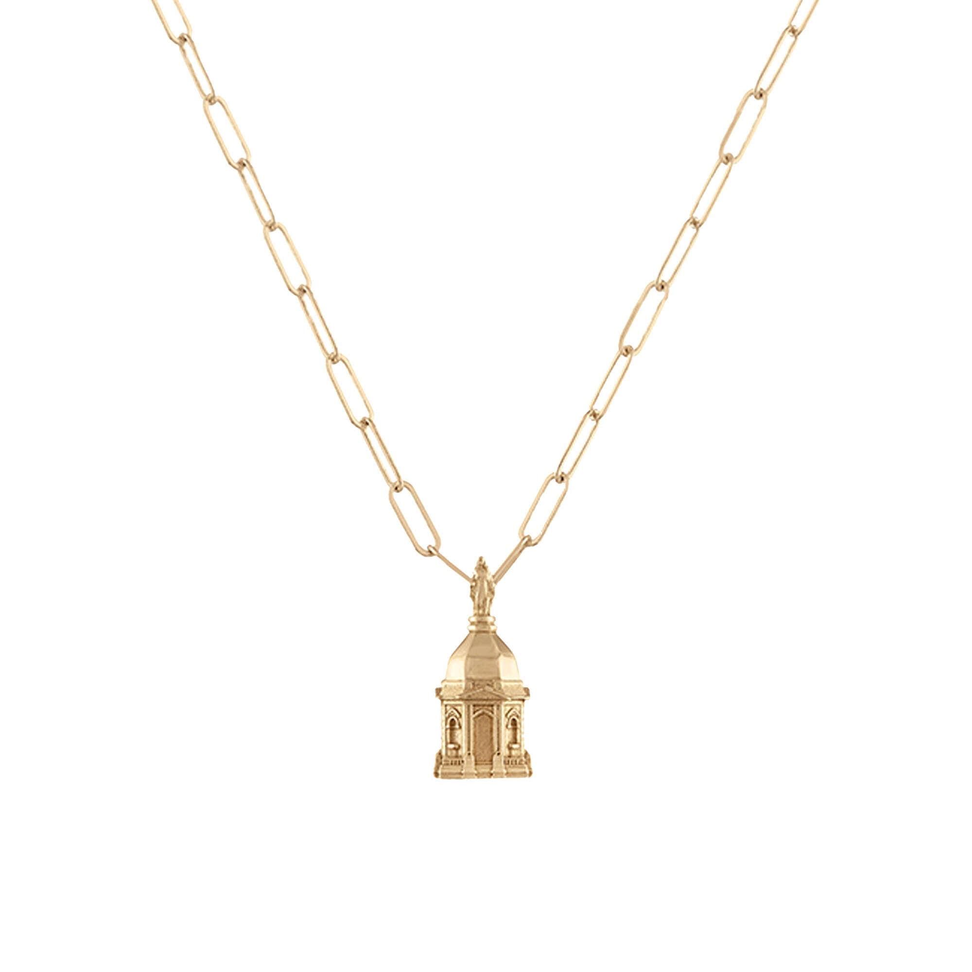 Notre Dame Fighting Irish Kyle Cavan Women's Landmark Necklace - Gold | Fanatics