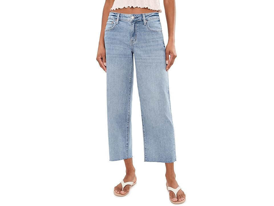 DAZE Keeper Crop Low Rise Straight Cropped in Obviously Vintage Women's Clothing Obviously Vintage: 25 26.5, Cotton/Denim/Elastane | Zappos.com