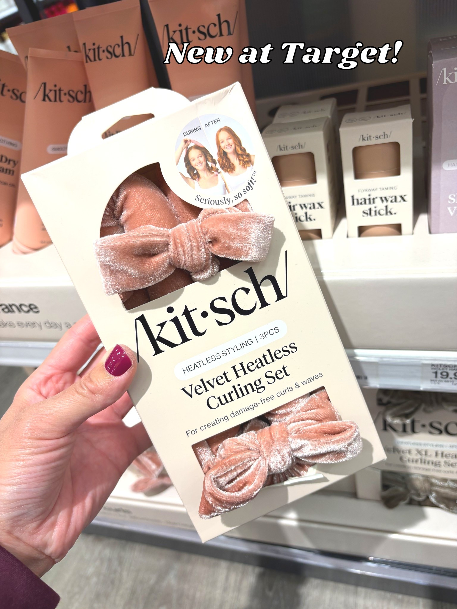 Kitsch Velvet Heatless Curling Set #kitsch #targetbeauty #heatlesscurls  

#LTKootd #LTKBeauty #LTKTravel