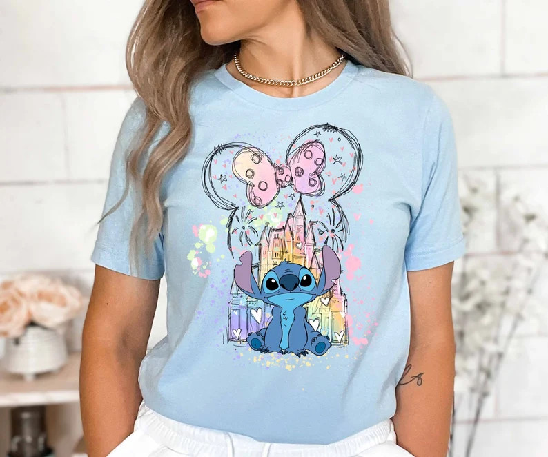 Stitch Shirt, Disney Tee, Disney Stitch Shirt, Stitch Disneyworld Shirt, Disney Vacation Shirts, ... | Etsy (US)