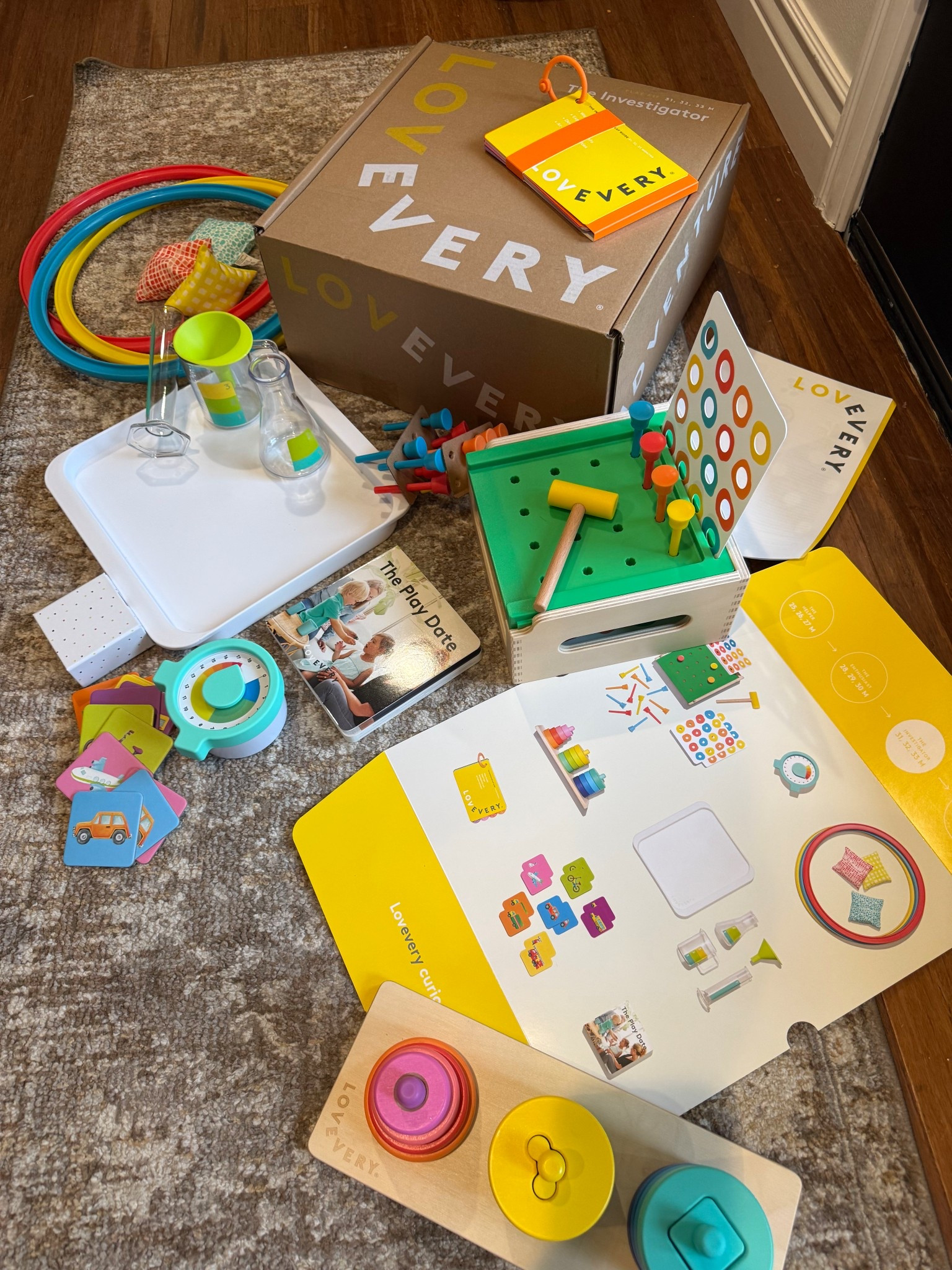 This @lovevery toddler box couldn’t have arrived more PERFECT timing to entertain two littles after returning from DISNEYWORLD while mama unpacks! Whew! 😂 And honestly the best Montessori toy box subscription! 🧸🎨🔗 #LTKtoys #LTKmontessori #LTKtoddler #LTKlovevery 

#LTKmomlife #LTKBaby #LTKKids