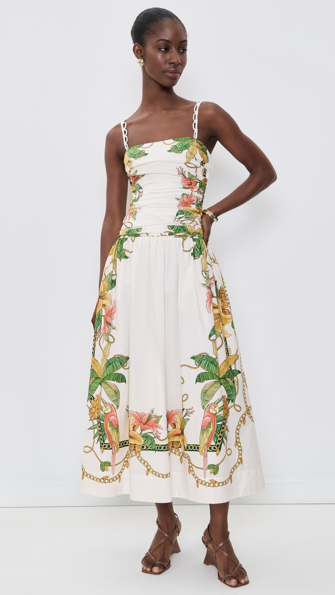 Tropical Royalty Midi Dress | Shopbop