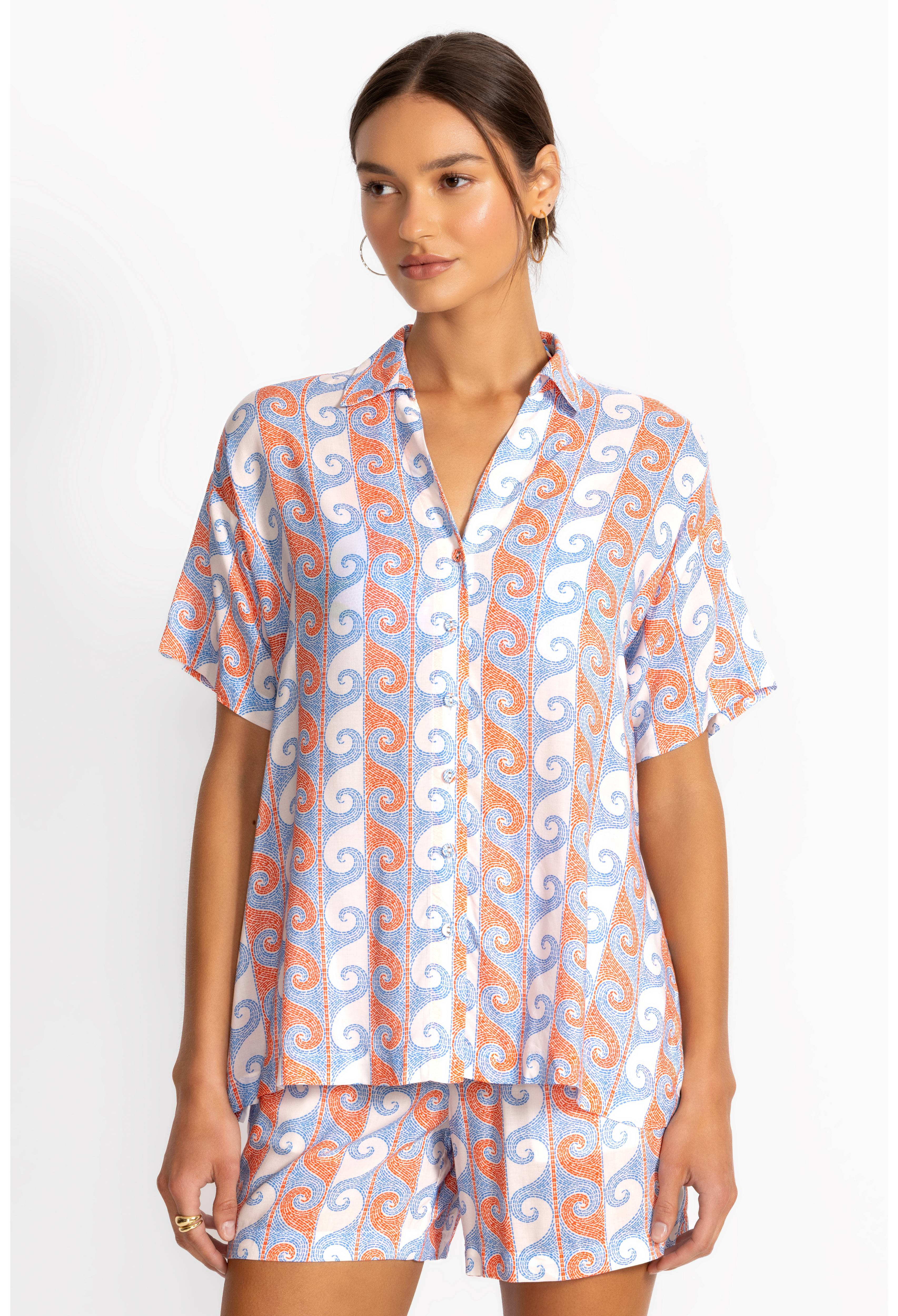 JW X PAOLITA CAMP SHIRT
                                
                                    
   ... | Johnny Was