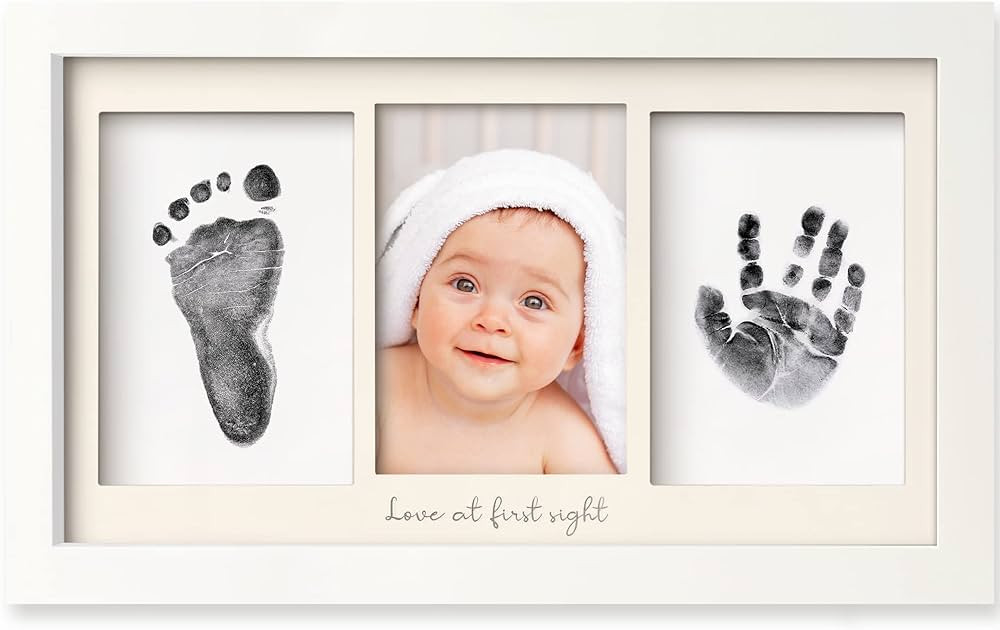 Kit d'empreintes de mains et de pieds de bébé sans encre – Tampon encreur pour empreintes de ... | Amazon (CA)