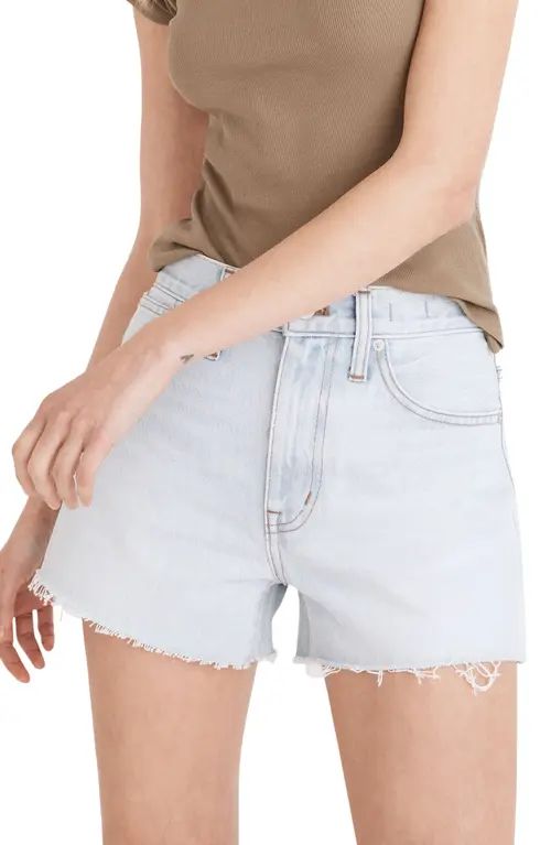 Madewell Women's Relaxed Cutoff Denim Shorts in Essen at Nordstrom, Size 29 | Nordstrom