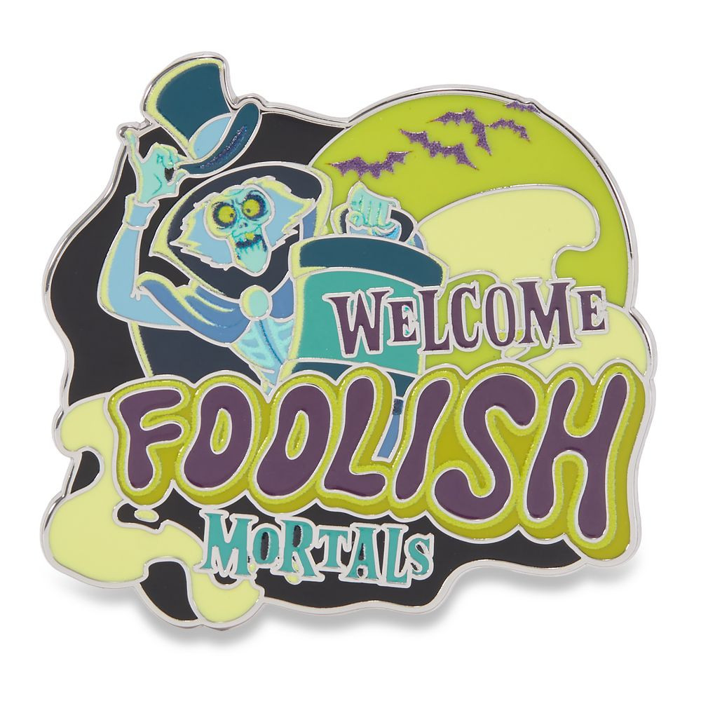 The Hatbox Ghost Glow-in-the-Dark Pin \u2013 The Haunted Mansion | Disney Store