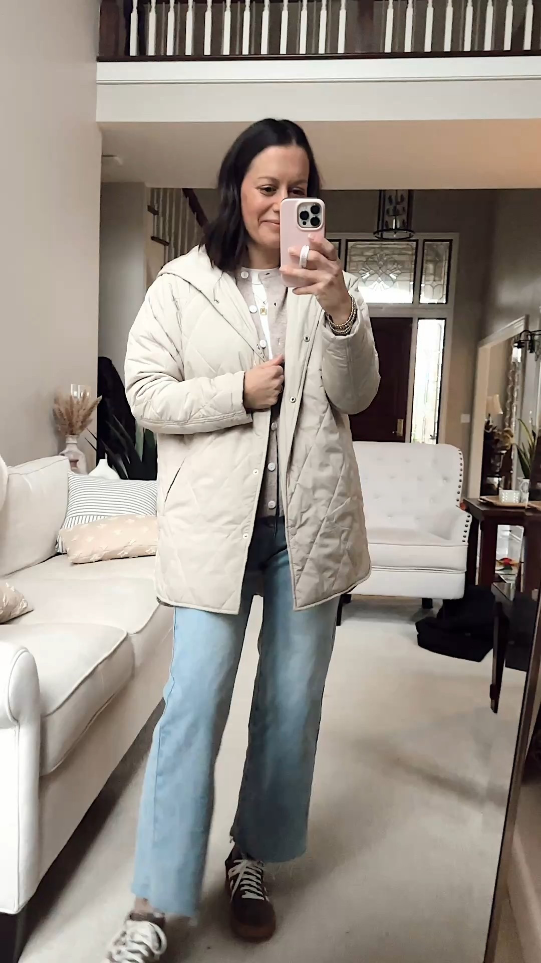 Mom outfit of the day! It’s warm enough in Ohio for a spring jacket! This spring jacket is from Amazon and it is my all-time favorite. Runs true to size I’m wearing a small and everything.

#LTKPetite #LTKOver40 #LTKootd