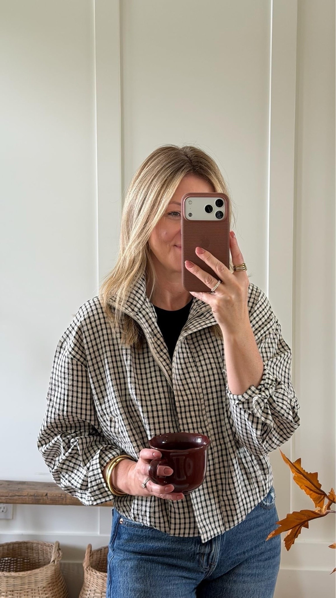 Back in stock in all sizes! The cutest jacket for the fall! This is a look for less of the viral Zara one, but for less! Love the fit—I did my true size!