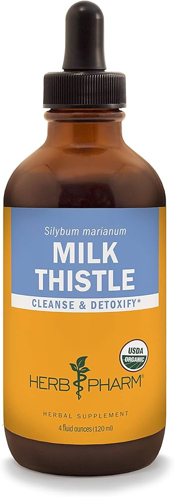 Herb Pharm Milk Thistle Seed Extract for Liver Function Support - 4 Ounce (DMILK04) | Amazon (US)
