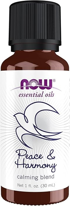 NOW Essential Oils, Peace & Harmony Oil Blend, Calming Aromatherapy Scent, Blend of Pure Essentia... | Amazon (US)