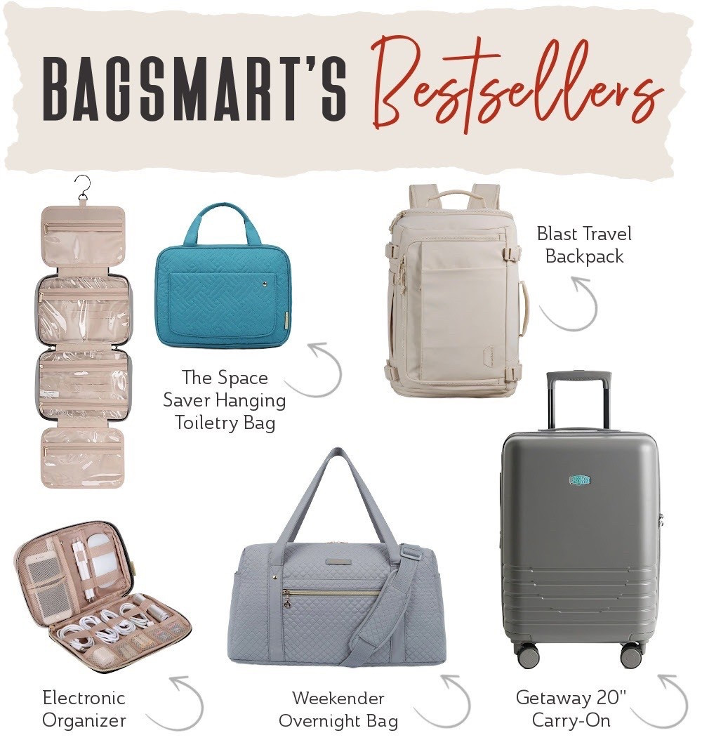 Over the last three years—possibly five— Bagsmart has built a strong following within the TFG community thanks to their wide range of luggage, bags, and travel accessories. 

Known for their durability, style, and timeless design, these bestsellers consistently rise to the top of our community’s must-have list:
✈️The Space Saver Hanging Toiletry Bag 
✈️Blast Travel Backpack 
✈️Electronic Organizer 
✈️Weekender Overnight Bag 
✈️Getaway 20” Carry-On 
✈️ Jewelry Organizer 

📣 Save 10% sitewide by using our special discount code at checkout: TFG43. This code cannot be combined with other promotions.

@bagsmart_official #ad #Bagsmart #CarryOnTravel #TravelGearReview #PackingTips #TFGApproved


#LTKItBag 

#LTKTravel