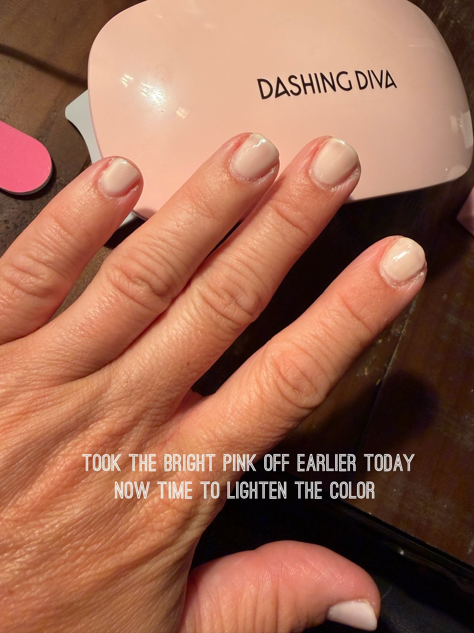 I love the semicured gel polish, and I am so impressed. I did three coats in about 10 minutes right before bed and had NO smudges; this works like a dream!  


@Target    #dashingdiva #gelnails #manicure #athomemanicure #nailpolish #manicure

#LTKU #LTKOver40 #LTKBeauty