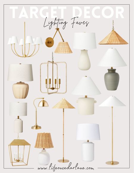 Target Decor - Lighting Faves! Loving these gorgeous and affordable lamps, pendants & chandeliers! Such a fun and easy way to refresh your space! 

#lamps #pendants #chandeliers #targetdecor #homedecor #targetlighting  

#LTKunder100 #LTKstyletip #LTKhome