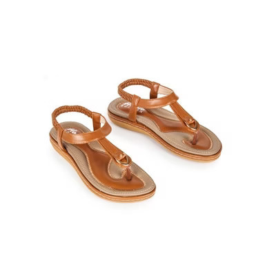 Women's Classic Bohemian Comfort Sandals Brown 10 | Target