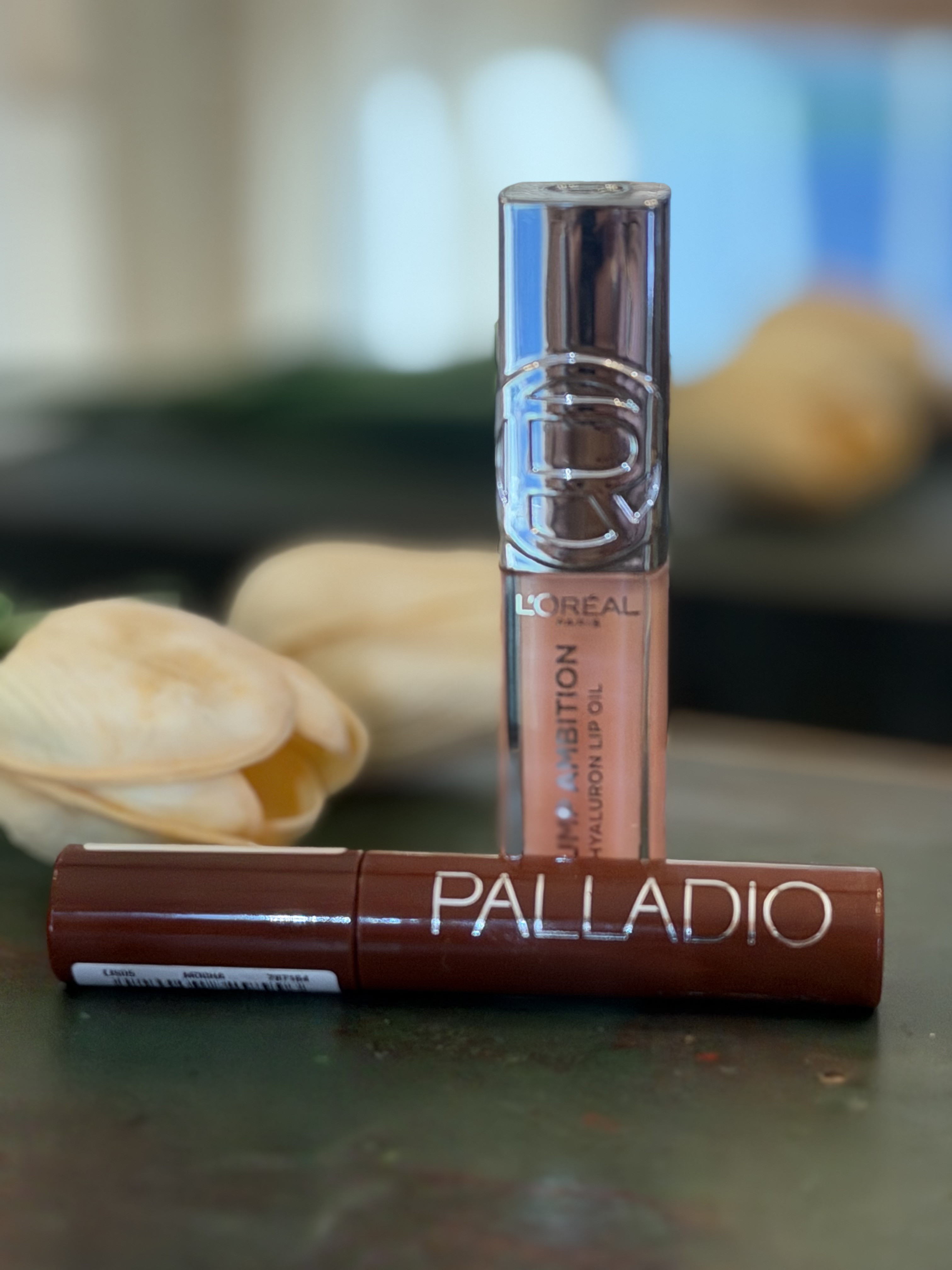 This is currently my favorite lip duo. I have the Palladio lip stain in color, Mocha Cream, and the Loreal lip oil in color, Milky Nu. 

 #LTKBeauty