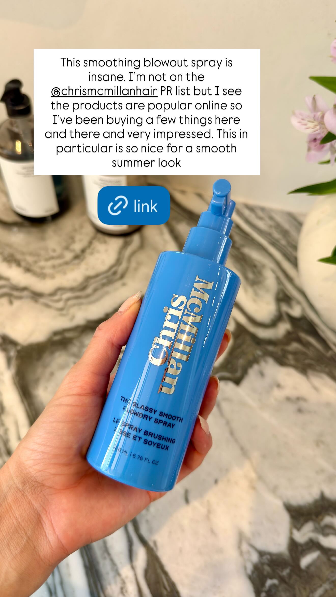 this smoothing blowout spray is absolutely insane. very impressed 

 #LTKBeauty