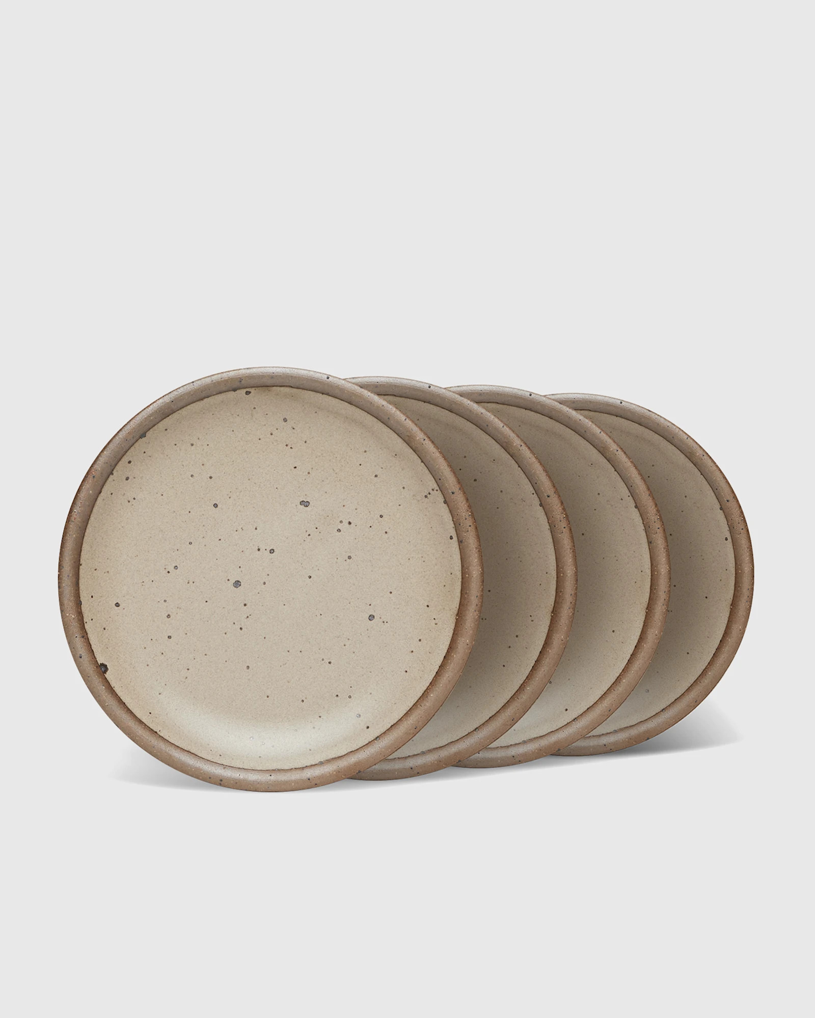 Side Plate (Set of 4) by East Fork in Morel | Quince