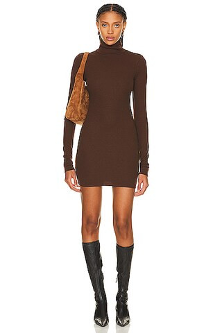 Long Sleeve Turtleneck Dress | FWRD 