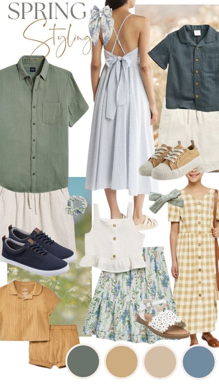 Spring styling for the whole family 

#LTKkids #LTKSeasonal #LTKfamily
