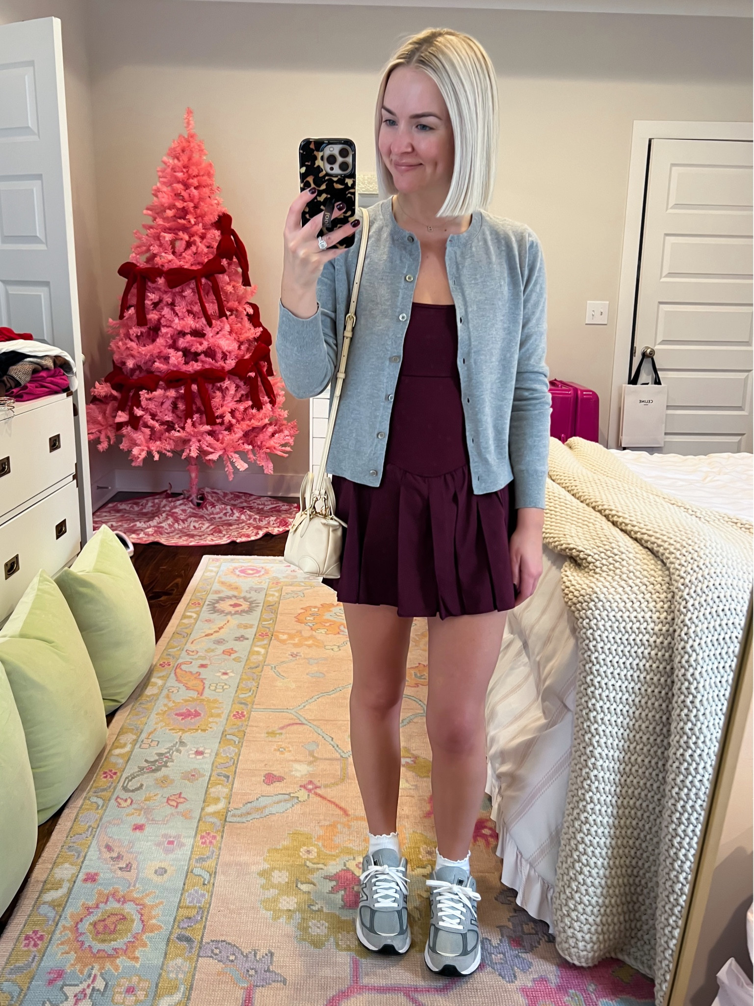 Burgundy Swing of things skortsie - 15% off TODAY ONLY
size: small (size up, runs small) 

#LTKHoliday #LTKCyberWeek #LTKSaleAlert