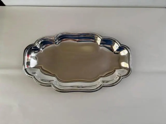 Vintage Gorham "Newport" Silverplate Scalloped Bread Tray YB10 | Etsy (Global)