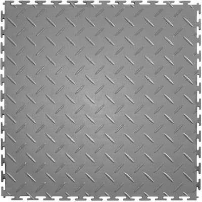 Perfection Floor Tile 20-1/2-in x 20-1/2-in Diamond PVC Locking/Floating Garage Floor (23.25-sq f... | Lowe's