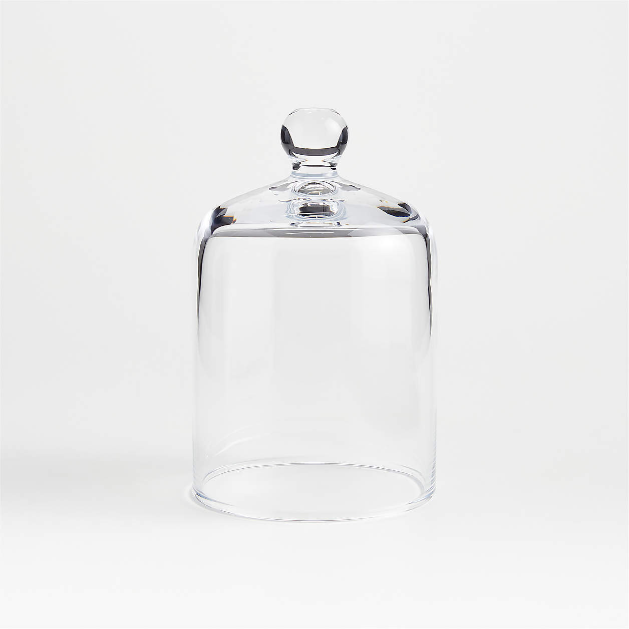 Glass Candle Cloche + Reviews | Crate & Barrel | Crate & Barrel