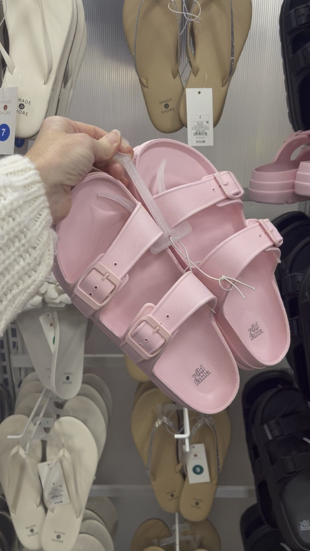 Can you tell I’m obsessed with the color pink? I picked up a pair of these sandals @Target to take on a trip with me to the beach. They are so cushy and comfy! 

#LTKfindsunder50 #LTKshoecrush #LTKSeasonal