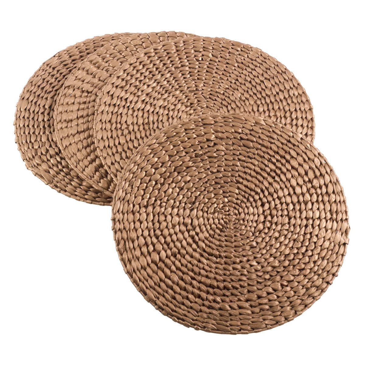 Mea Jute Round Placemat (Set of 4) | Wayfair North America