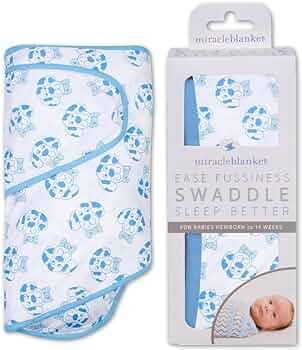 Miracle Blanket Swaddle Wrap - Newborn Essential Baby Blanket - Soft Sleep Sack Ideal for Newborn... | Amazon (US)