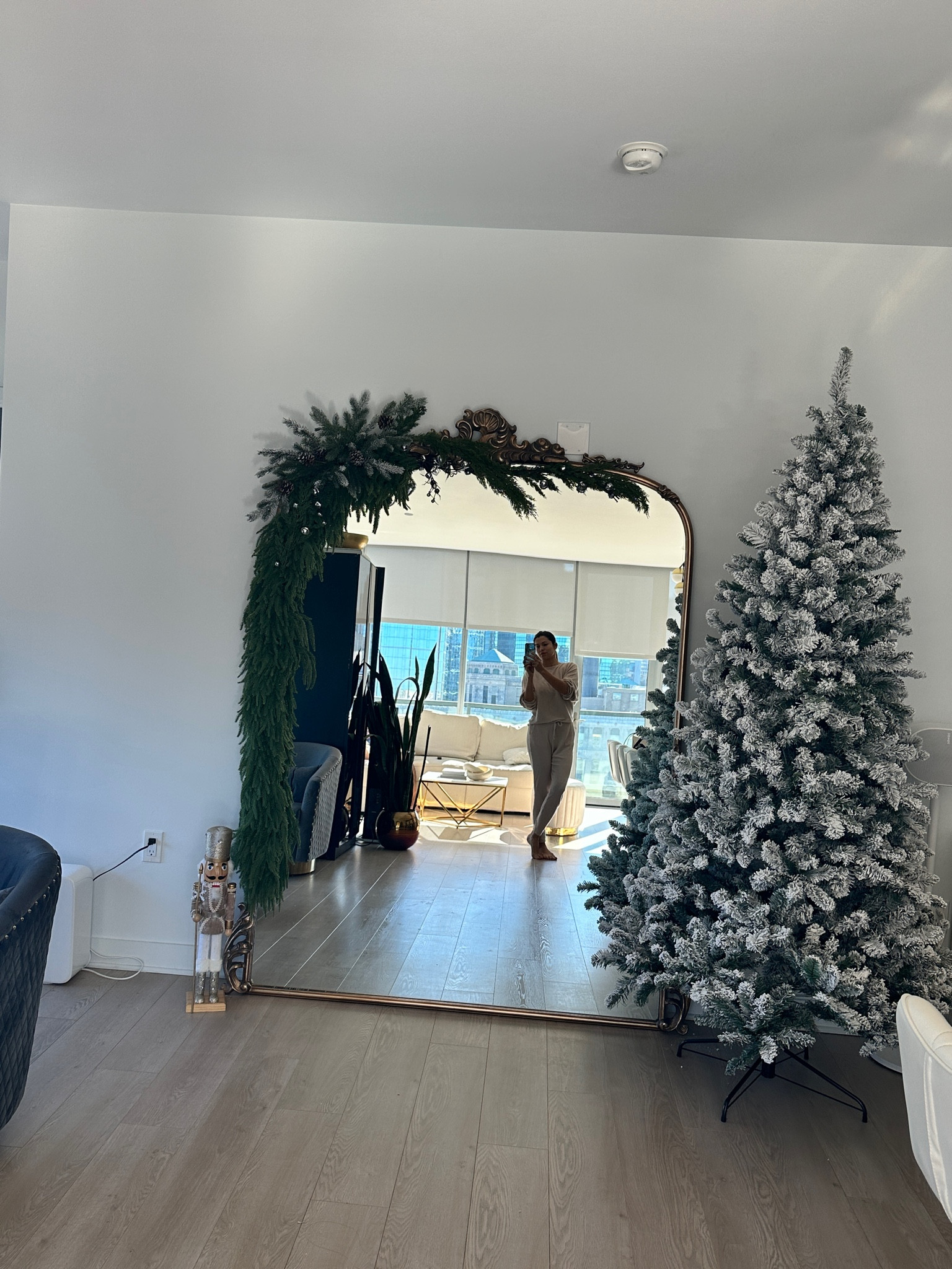 Arhaus mirror 
Christmas tree