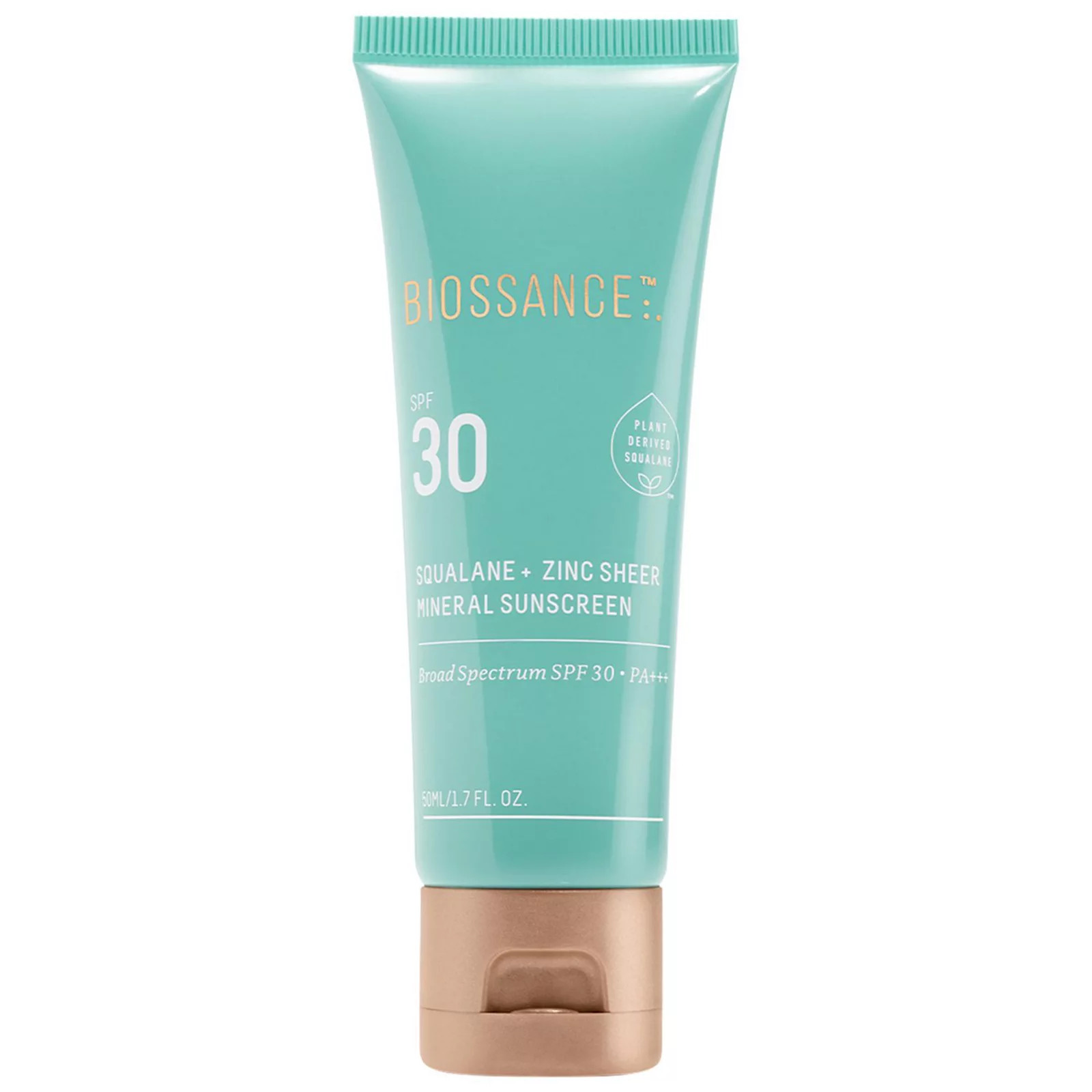 Biossance Zinc Sheer Hydrating Mineral Face Sunscreen SPF 30 with Ectoin + Squalane, Size: 1.7 FL Oz, None | Kohl's