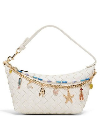 ALDO Frankie Woven Oceanic Chain Charm Shoulder Bag | Dillard's | Dillard's