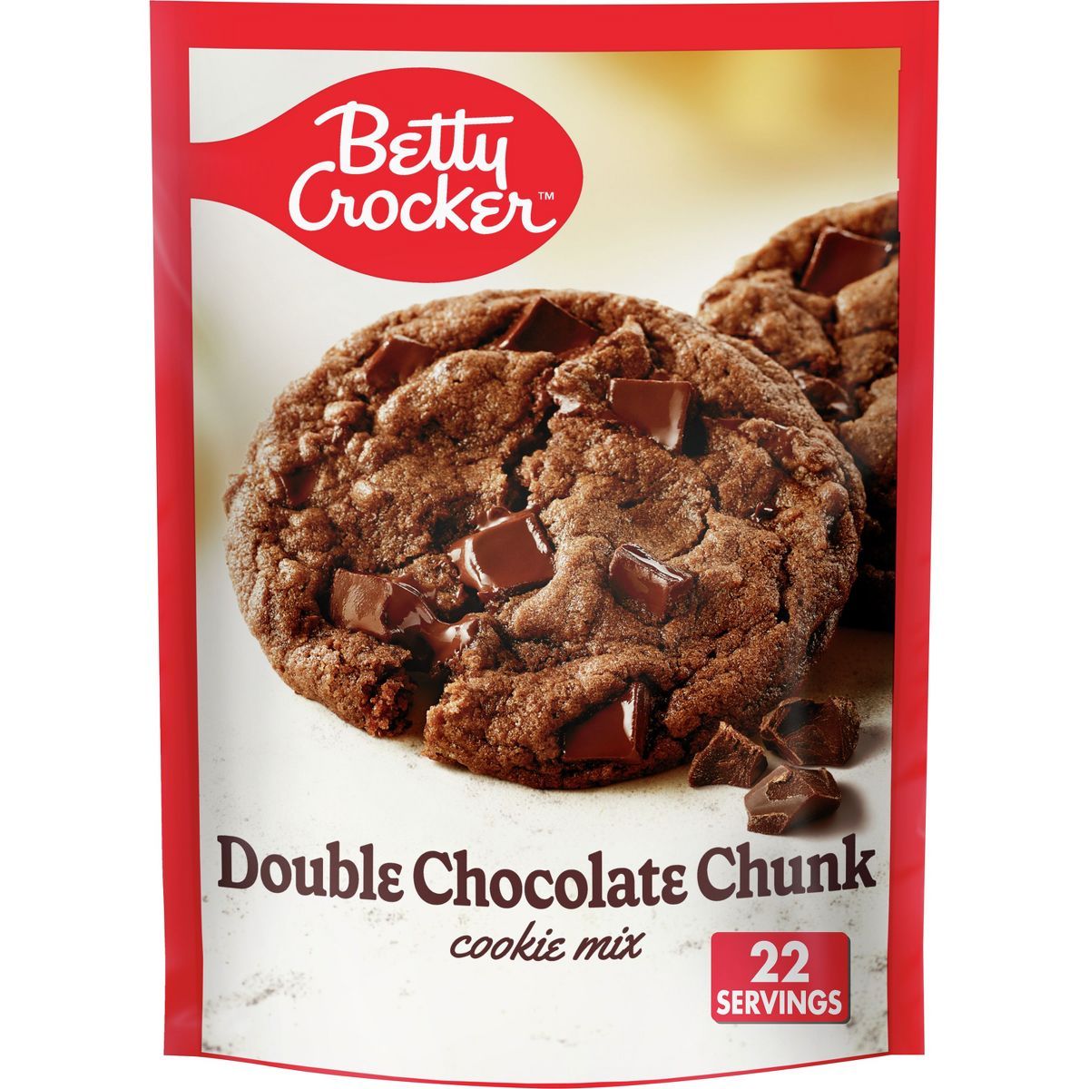 Betty Crocker Double Chocolate Chunk Cookie Mix - 17.5oz | Target