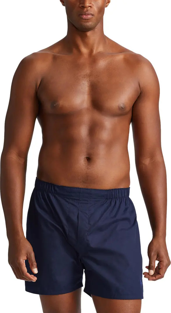 Assorted 5-Pack Woven Cotton Boxers | Nordstrom