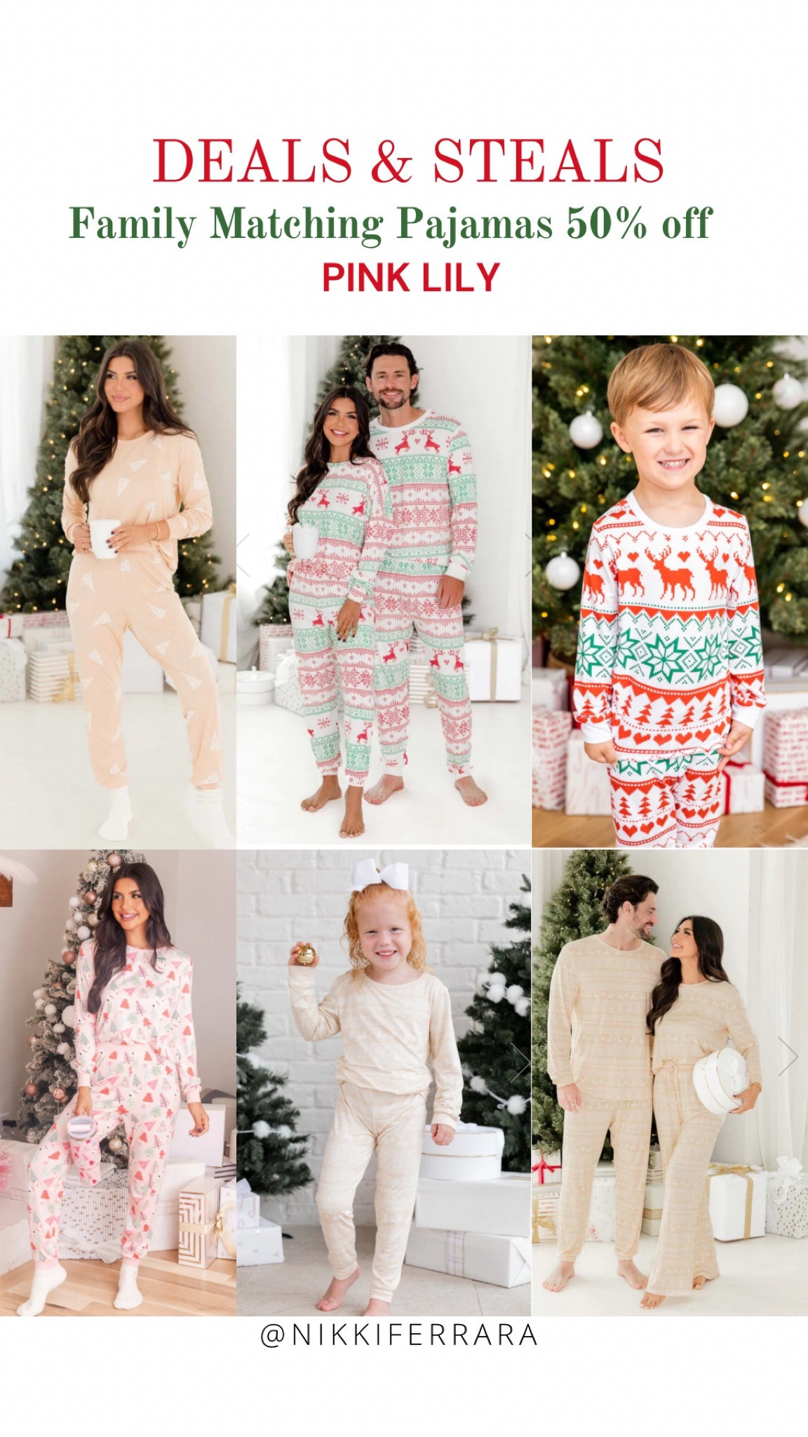 Family Matching Pajamas 50% off staring at $18!❤️🎄❤️🎄❤️🎄❤️Pink Lily

Family matching, family matching pajamas, family matching pjs, pink lily pajamas, kids pajamas, kids pjs, baby onesie, baby Christmas, baby Christmas onesie, neutral Christmas, chromas sweater, kids Christmas outfits, baby Christmas outfits, pink lily 

#LTKGiftGuide #LTKCyberWeek #LTKHoliday