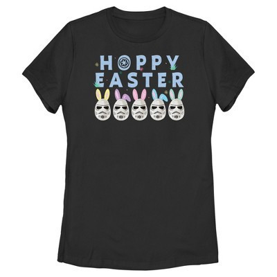 Women's Star Wars: A New Hope Stormtrooper Easter Eggs  T-Shirt - Black - X Large | Target