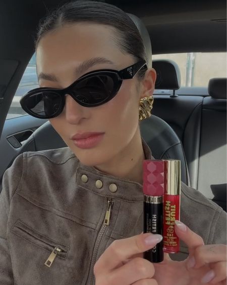 the lip combo I've had on repeat! @milanicosmetics color fetish lip stain in rose rising + lip oil in cherry on top. Available now at @Target 🩶 #ad #targetpartner  #AD #Target, #TargetPartner, #GRWMilani, #milanicosmetics, #lipstains 

#LTKbeauty