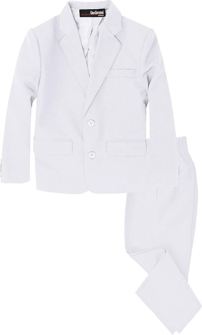 Gino Giovanni Boys 2 Piece Formal Suit Set | Amazon (US)