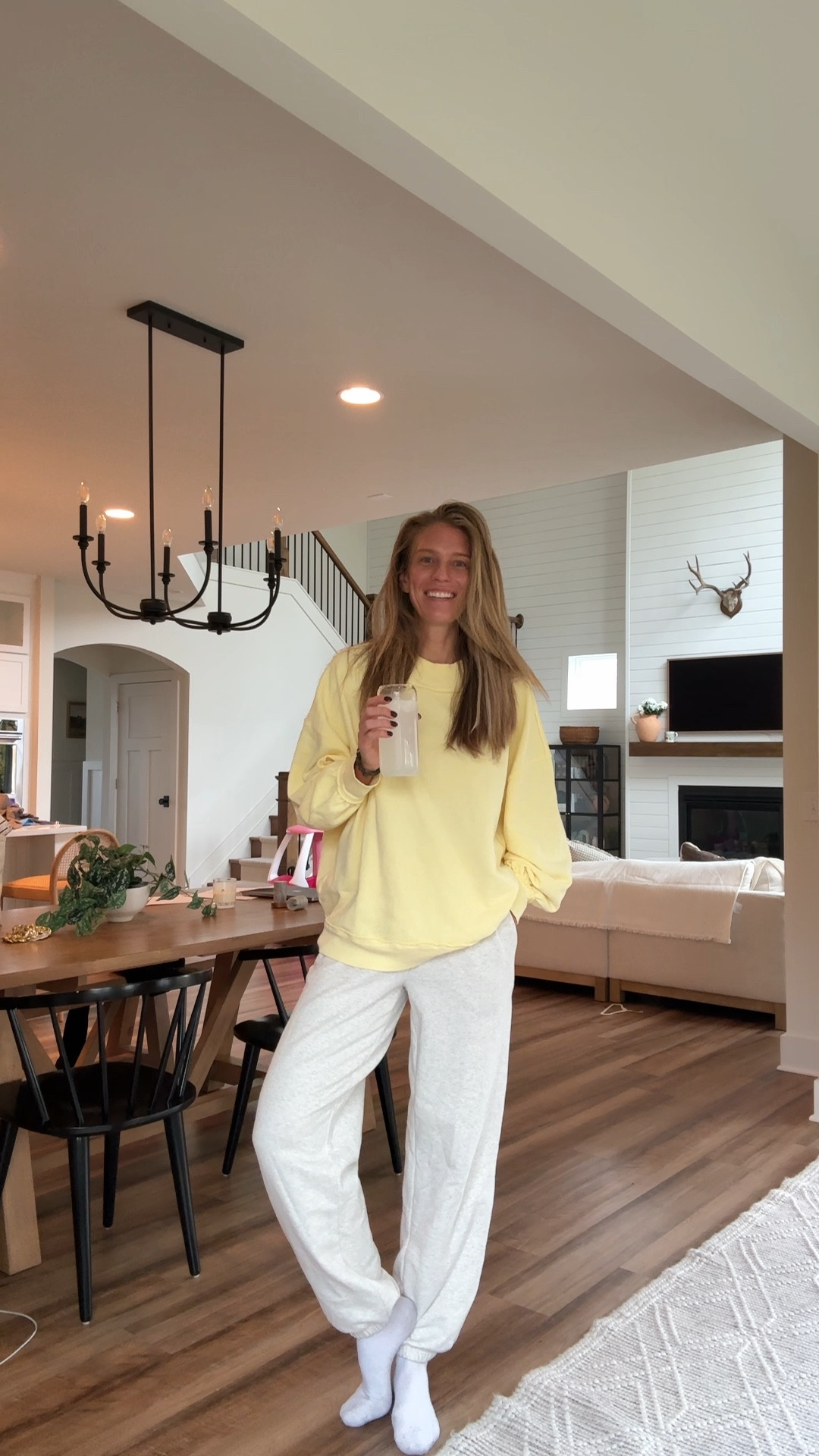 Today’s comfy lounge outfit
Joggers are tall girl friendly! Sized down to small tall
Size medium in sweatshirt. Runs oversized



Free people, joggers, tall sizes, Athleta 

#LTKTall #LTKSeasonal