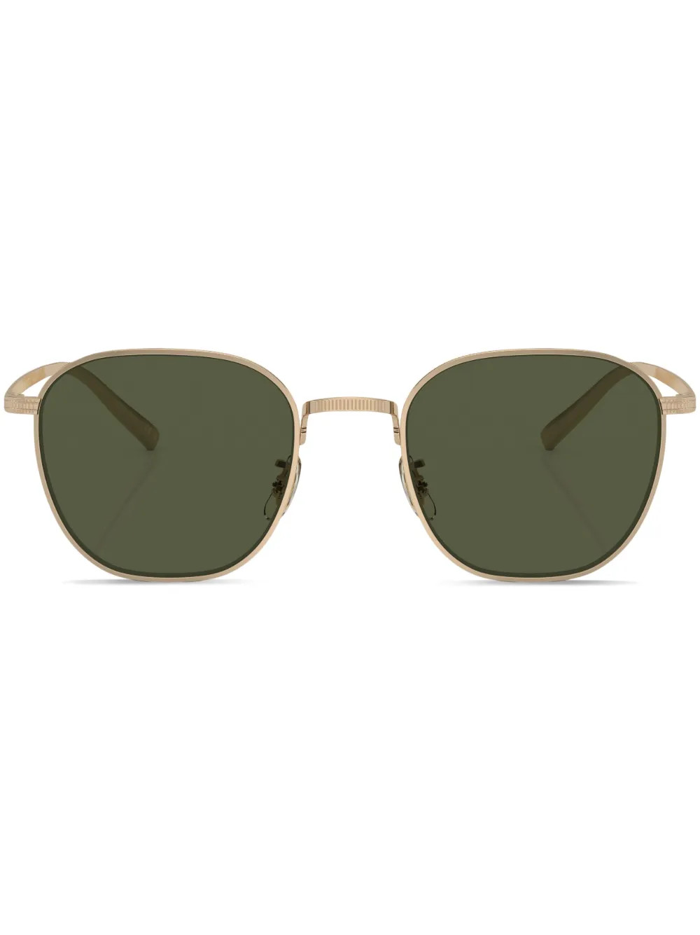 Oliver Peoples Rynn square-frame sunglasses - Gold | Farfetch Global