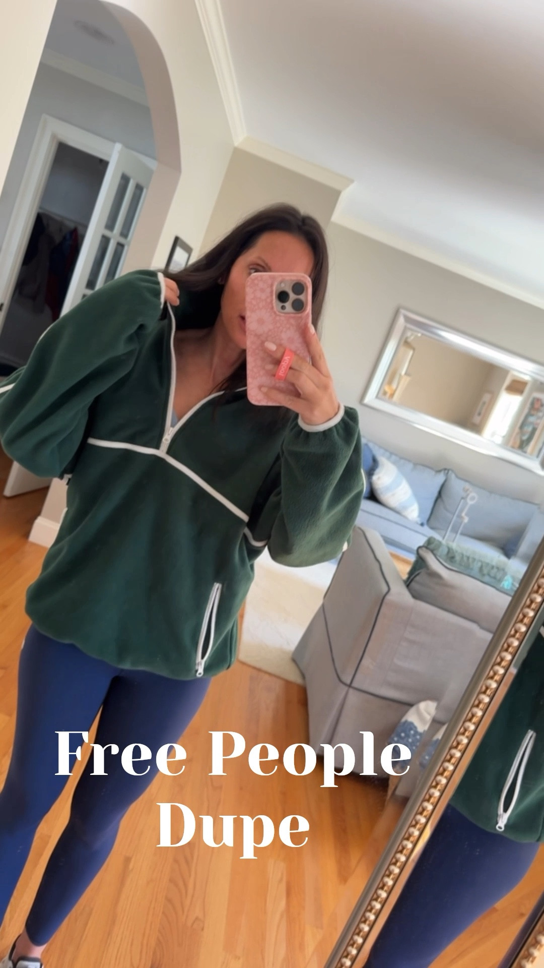 Wearing an Xs in this free people inspired fleece pullover jacket. 



#LTKActive #LTKSaleAlert #LTKSeasonal