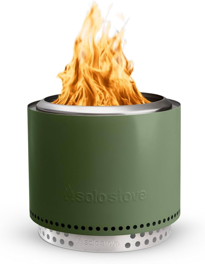 Solo Stove Bonfire 2.0 with Stand, 19.5 Inch Smokeless Fire Pit with Removable Ash Pan - Portable... | Amazon (US)