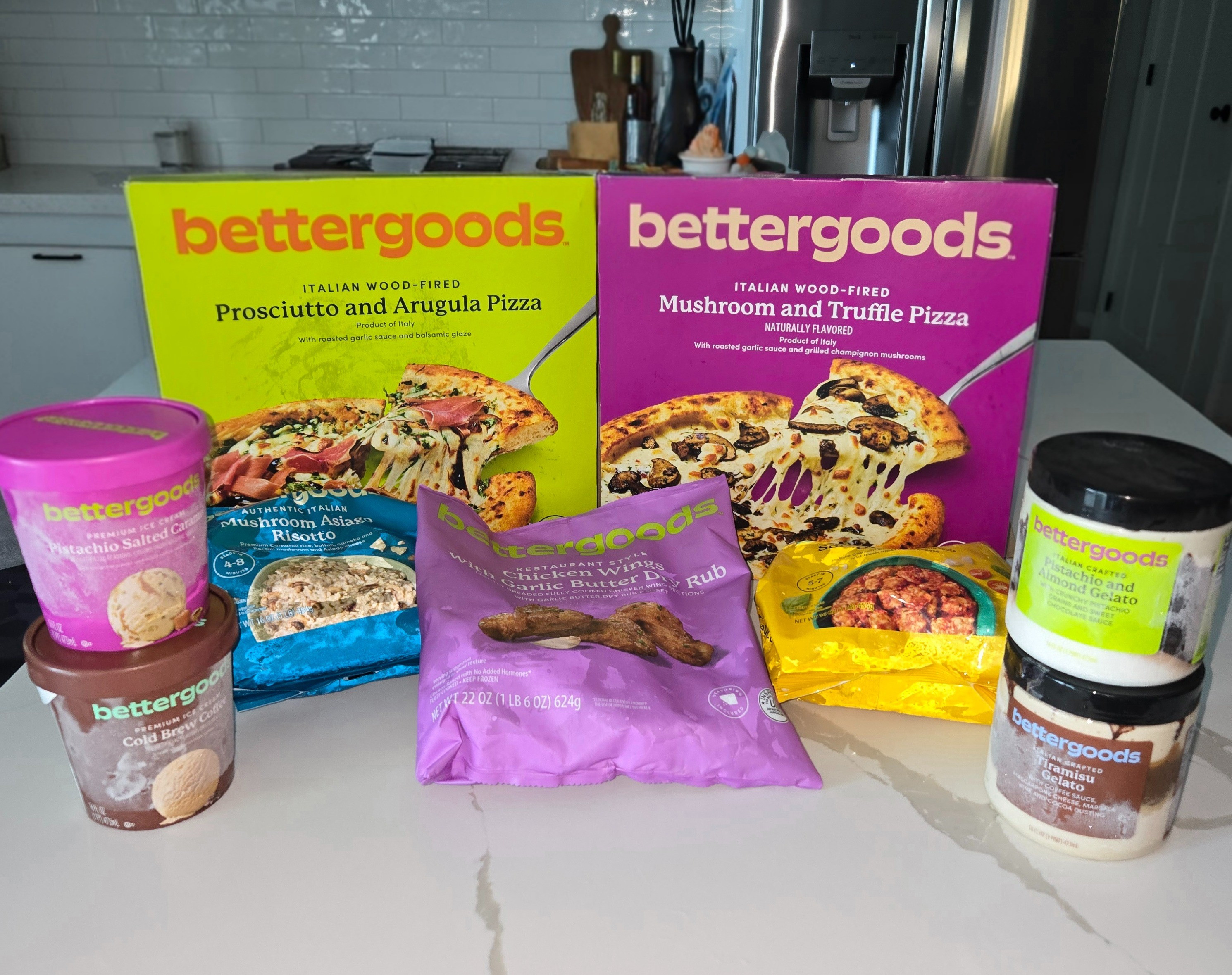 Walmart's new private label brand caught my eye and let me just say....from frozen Italian style pizzas and pastas to gelato and appetizers; they have some seriously yummy food options. They remind me of products from specialty grocery chains. Watch out Trader Joe's! 

#LTKHome #LTKParties #LTKFamily
