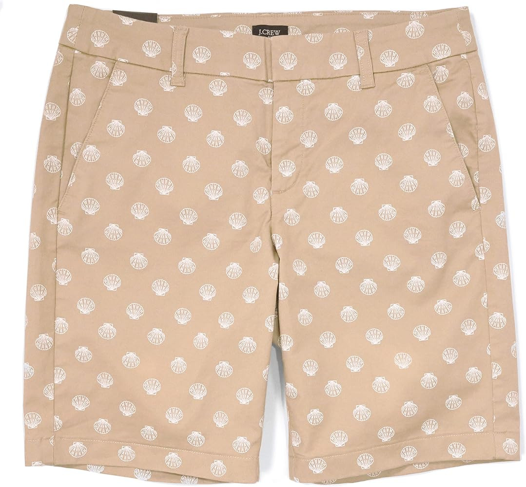 J.Crew Mercantile Women's 9" Frankie Bermuda Stretch Chino Short | Amazon (US)